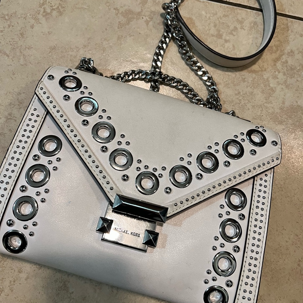 Michael Kors studded crossbody bag